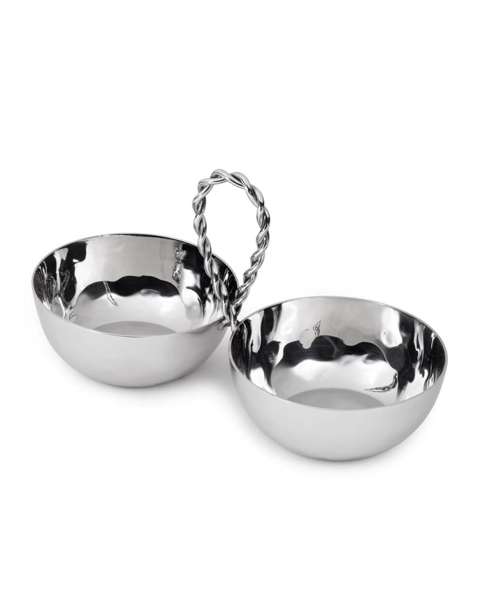 Paloma 2-Bowl Set with Braided Wire